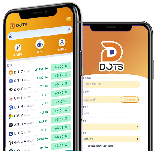 DOTS AI合成手機示意圖